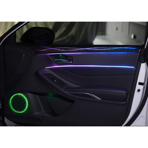 Bande LED RGBIC Premium pour éclairage d'ambiance intérieur de voiture, éclairage d'atmosphère pour Toyota Avalon 2019-2024 - Product Image 4