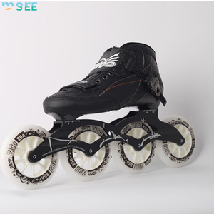 Giày trượt patin tốc độ chuyên nghiệp cao cấp SeeMore 100mm*4/110mm*<span class=keywords><strong>3</strong></span>/110mm*4 làm bằng sợi carbon - Product Image 3