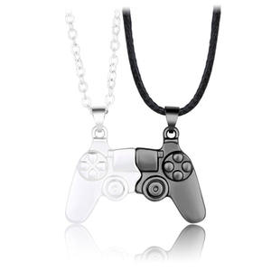 Punk Hip Hop Style <span class=keywords><strong>collier</strong></span> à breloques Non ternir en acier inoxydable magnétique PS4 contrôleur de jeu pendentif <span class=keywords><strong>collier</strong></span> pour Gamers cadeau - Product Image 2