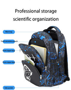 Mochila escolar con patrón <span class=keywords><strong>de</strong></span> personaje <span class=keywords><strong>de</strong></span> <span class=keywords><strong>Anime</strong></span> <span class=keywords><strong>de</strong></span> alta calidad personalizada 2025, mochila impermeable para libros para niños, mochila escolar nueva y genial - Product Image 5