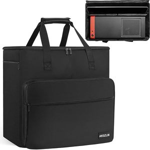 Sac à dos portable pour ordinateur portable, idéal pour le transport et le rangement en voyage, pour ordinateur de bureau et de jeu, en polyester de bonne qualité, simple et pratique. - Product Image 6