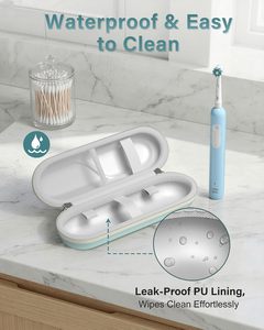 Étui de voyage pour brosse à dents Oral-B/Oral-B Pro 1000 1500 5000 <span class=keywords><strong>7000</strong></span> 7500 6000 9600/<span class=keywords><strong>Philips</strong></span> Brosse à dents électrique, conteneur portable - Product Image 3