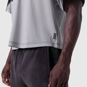 Sudadera Personalizada de Malla Cuadrada, de Secado Rápido, con Cuello en V, Estampado Vintage de Fútbol y Baloncesto, Talla Grande para Hombre - Product Image 6