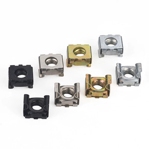 <span class=keywords><strong>Écrou</strong></span>s de château personnalisés en acier au carbone inoxydable M3 M4 8mm <span class=keywords><strong>Écrou</strong></span> à <span class=keywords><strong>cage</strong></span> ronde M8 Attaches M6 <span class=keywords><strong>Écrou</strong></span> à clip pour boîtier de serveur - Product Image 4