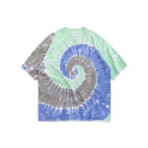 Di alta qualità T-Shirt T-Shirt Oversize stile uomo Unisex Logo personalizzato Oversize T-Shirt Tye T-Shirt da uomo 2021 - Product Image 2