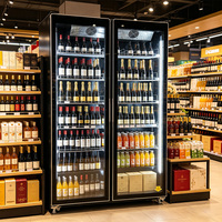Réfrigérateurs de Luxe Commerciaux pour Boissons, Vitrines Réfrigérées, Réfrigérateurs à Vin en Verre, Meubles Bar à Vin