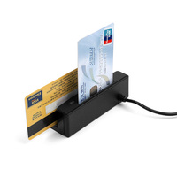 Lector de Tarjetas IC Magnéticas Personalizable MSR100-IC de Fábrica, 2 en 1, USB Plug and Play para Control de Acceso, Tarjetas IC VIP