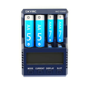 SkyRC NC1500ที่ชาร์จ2.1A <span class=keywords><strong>4</strong></span>ช่อง5V พร้อมเครื่องวิเคราะห์แบตเตอรี่ nimh/nicd รองรับพอร์ตชาร์จแอนดรอยด์พร้อมการวิเคราะห์การทดสอบแบตเตอรี่ - Product Image 1