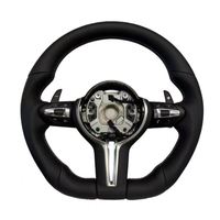 Volant de haute qualité avec palettes de commande pour BMW M3 M5 F20 F22 F23 F30 F33 F34 X1 F48 X5 F15 X3 F25 F80 F10 E90 E70 E84
