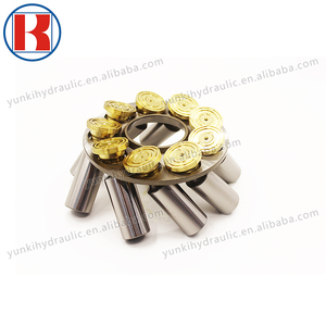 Piston de pompe à chenilles pour excavatrice YUNKI K5V80-9K0E, pièce de rechange KAWASAKI KPM pour sabot de piston KOBELCO ZX130W - Product Image 6