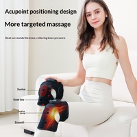 Elektrisches Knie-Massagegerät mit Wärme und Vibration für die Heimtherapie des Kniegelenks, Aufladbarer und Beheizbarer Knieschutz