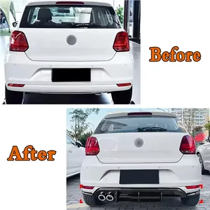 สปอยเลอร์กันชนหลัง StarNav สำหรับ Polo MK5 6R ปี 2009-2014 อะไหล่ตกแต่งรถยนต์ ชุดแต่ง - Product Image 5