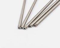 Tube capillaire en acier inoxydable 304 sur mesure, options de pliage personnalisées pour sondes de capteur et pièces d'instruments analytiques
