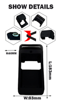 Tablette en silicone PAX A920 Pos pour carte de crédit Terminal de couverture de la machine Terminal de protection pour étui Android