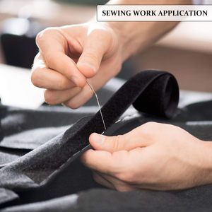 批发100% 尼龙黑色缝制挂环带服装服装箱包紧固DIY缝纫配件 - Product Image 4