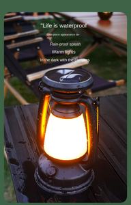 2025 jardín al aire libre energía de emergencia Usb recargable Abs cuerpo de plástico Camping LED antorcha luces de trabajo linternas - Product Image 5