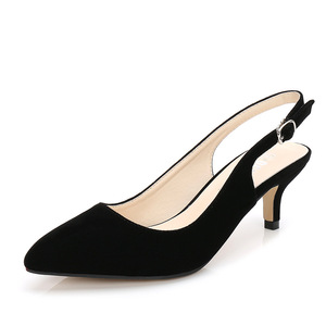 Chaussures de luxe Sh11421a 2025 à talons de <span class=keywords><strong>5</strong></span> <span class=keywords><strong>cm</strong></span>, chaussures habillées à <span class=keywords><strong>talon</strong></span> bas, slingback pour femmes - Product Image 1