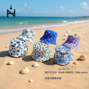 Cappello da Pescatore con Occhio Malvagio, Taglia Unica, 360 Pezzi per Scatola - Product Image 3