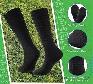 Người Đàn Ông Của Tùy Chỉnh Thể Thao <span class=keywords><strong>Sox</strong></span> Chất Lượng Cao Bóng Đá Scrunch Vớ Dày Bông Mùa Hè Màu Xanh Mùa Đông Trắng Màu Xanh Lá Cây Màu Đỏ Dùng Một Lần Thiết Kế - Product Image 4