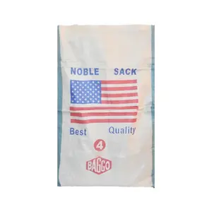 Shandong rice bag pp woven agriculture plastic wheat 50 kg flour bag