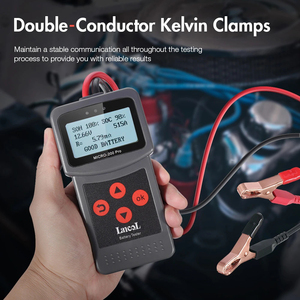 Probador <span class=keywords><strong>de</strong></span> batería <span class=keywords><strong>de</strong></span> coche <span class=keywords><strong>de</strong></span> 12V con Clip pequeño para <span class=keywords><strong>Taller</strong></span> <span class=keywords><strong>de</strong></span> garaje, probador <span class=keywords><strong>de</strong></span> capacidad <span class=keywords><strong>de</strong></span> batería, herramientas <span class=keywords><strong>de</strong></span> diagnóstico <span class=keywords><strong>de</strong></span> coche Micro 200 Pro - Product Image 4