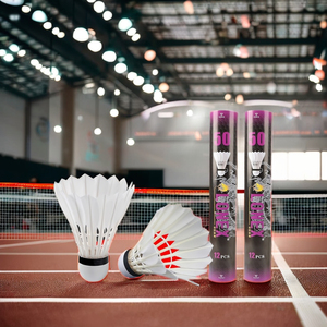 Factory Direct SUNEYE SL50 Goose Feather Shuttlecock Durable Sandwich Cork Head Lightweight Professional <strong>Badminton</strong> for Sports - Product Image 6