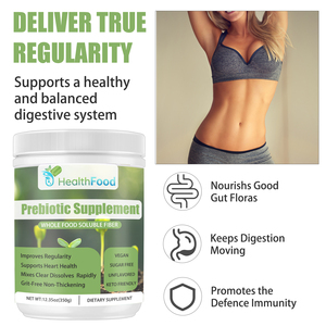 OEM ODM Prebiotic Supplement Powder Supports Heart Health Keto Friendly Balances Gut Microbiome Digestive Health Bowel Movements - Product Image 6
