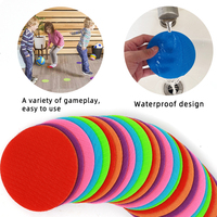 Marqueurs de tapis multicolores avec chiffres de 4 pouces, 36 pièces, pour salle de classe, pour la maternelle
