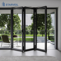 Porte battante insonorisée moderne en aluminium isolé résistant pour projets hôteliers en Irak – Fournisseur