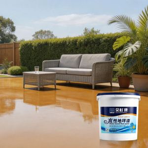 Pintura Epóxica para Pisos a Base de Agua Duoshan Amber, Revestimiento de Alto Brillo Resistente al Desgaste y al Polvo para Edificios Comerciales Interiores - Product Image 3