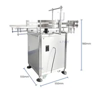 Produktions linie für Kunststoff glasflaschen sortiermaschine Automatische runde Flaschen zuführung Rotations entschlüsse ler