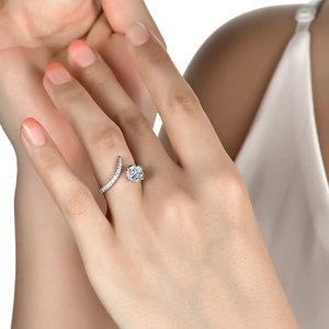 <span class=keywords><strong>Anillo</strong></span> <span class=keywords><strong>de</strong></span> Moissanita ATTA GEMS que Pasa la Prueba del Diamante, Plata <span class=keywords><strong>de</strong></span> Ley 925, Corte Redondo Excelente, 1 Quilate, Color D, Joyería <span class=keywords><strong>de</strong></span> Boda - Product Image 6