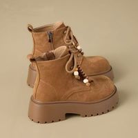 Bottines à plateforme rehaussantes pour femmes, Nouveautés Automne 2026, Best-sellers Internet, Attrape-regards