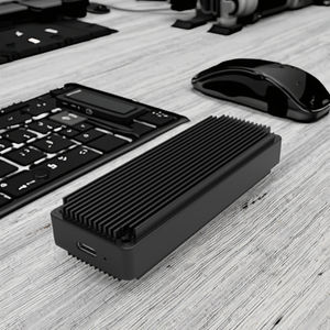 Aotech Алюминиевый 20 Гбит/с USB 3,2 Gen2 * 2 NVME M.2 2280 SSD чехол для жесткого диска - Product Image 3