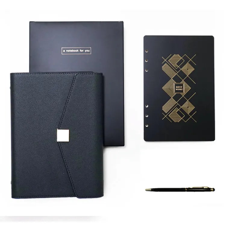 Caderno personalizado planner a5 b6 feminino, organizador para presente de mulher, couro sintético, caderno personalizado, novo design, 2022