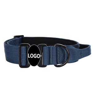 Collares de Nailon para Mascotas a la Moda, Hebilla de Metal, Collar de Entrenamiento Ajustable, Collar Táctico para Perros Medianos y Grandes con Logotipo Personalizado - Product Image 6