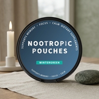 Complément alimentaire énergétique en sachet Nootropic pour adultes, 15 sachets par boîte, soutien de la concentration