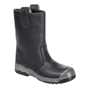 PORTWEST - FW13BKR43 Steelite S1P CI con tapa de desgaste bota de aparejo negra-BOTAS EAN 5036108168040 - Product Image 1