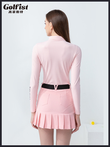 Automne et hiver femmes Slim chaud Stretch maille polo à manches longues vêtements de <span class=keywords><strong>golf</strong></span> - Product Image 2