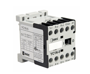 Contactores IDEC YC Serie YC1N 105A-300A, clasificación AC-3, bobina de CA 50/60Hz, cumple con IEC, UL, c-UL, RoHS, CE, contactos de aleación de plata. - Product Image 2