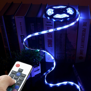 Contrôleur de bande LED RGB à distance RF USB 17 touches DC5-24V pour bandes LED RGB 5V - Product Image 4