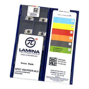 APGT1003 Insertos de carburo de alta calidad, herramienta de torneado CNC, inserto de corte de torno, - Product Image 1