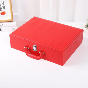 Scatola Personalizzata di Alta Qualità in Fibra di Legno per Mahjong, Scacchi, Giochi di <span class=keywords><strong>Carte</strong></span>, Giochi da Tavolo, Confezione Regalo, Scatola Portatile per 2/4 Giocatori - Product Image 4