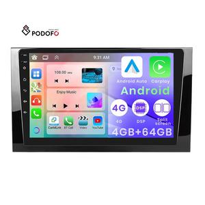 Podofo 2 Din Android Voiture Stéréo 4 + 64G 10 ''Sans Fil Carplay Android Auto pour Toyota Avalon <span class=keywords><strong>2022</strong></span> IPS DSP GPS RDS WIFI Vente en Gros - Product Image 1