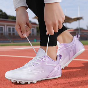 Zapatillas de Atletismo para Niños y Niñas, Antideslizantes, Ligeras, Flexibles, con Púas para Pista y Campo, Venta al Por Mayor de Fábrica - Product Image 5