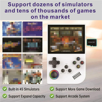 Konsol Game Genggam Retro Portabel XGB36 Layar 3.5 Inci Sistem Terbuka untuk Sistem Linux 30+ Simulator Joystick 3D untuk PSP/PS1/SFC