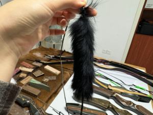 <span class=keywords><strong>Old</strong></span> Mountain Archery Black Rabbit Estabilizador Silenciadores de cuerda Cuerda de arco Cuerdas de arco Estabilizador de arco - Product Image 2