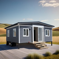 Tiny House de Luxe 20FT Villa Conteneur Modulaire Extensible Portable Design Industriel Chambres Pliables Bureau Hôtel Extérieur 2