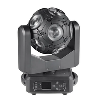 Nouveau DJ éclairage 12X10W LED RGBW 4IN1 faisceau tête mobile Football scène lumière rotative Disco Bar lumières