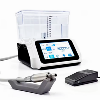 Système de moteur électrique dentaire avec réservoir d'eau indépendant de 1000 ml, micromoteur sans balais 2000-40000 tr/min pour la chirurgie implantaire et la restauration